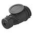 ProPlus 13-polige stekker - Jaeger type - PVC - direct plug-in - zwart