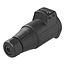 ProPlus Zwevende contrastekker - 13-polig - PVC - zwart - 12V