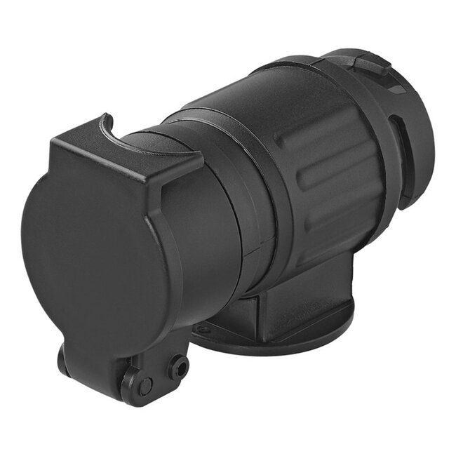ProPlus Verloopstekker - 13 naar 7 polig - 12V - 10 cm - zwart