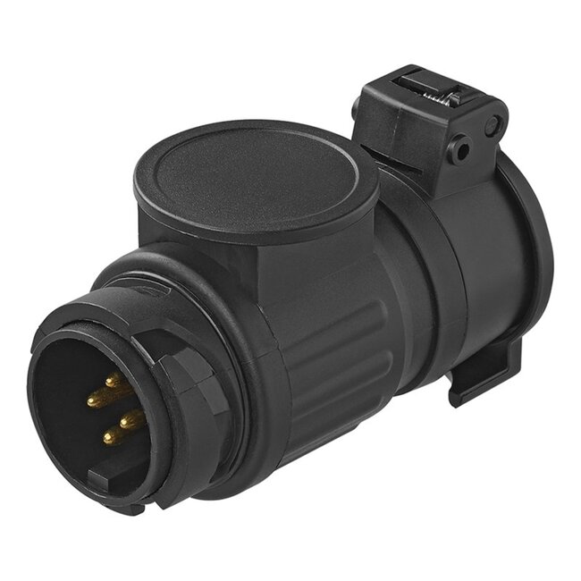 ProPlus Verloopstekker - 13 naar 7 polig - 12V - 10 cm - zwart