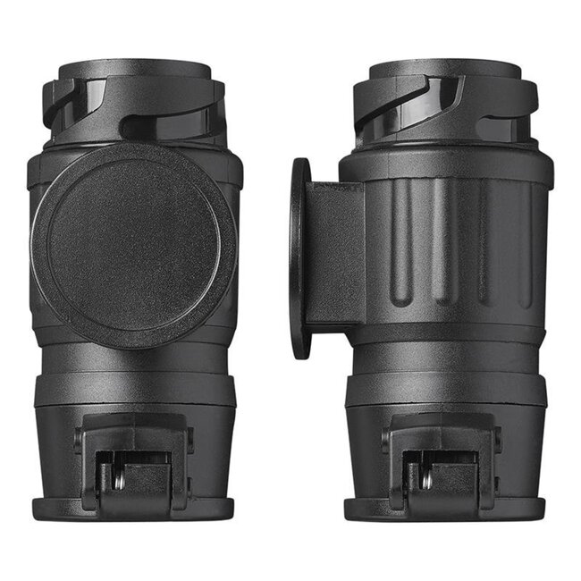 ProPlus Verloopstekker - 13 naar 7 polig - 12V - 10 cm - zwart
