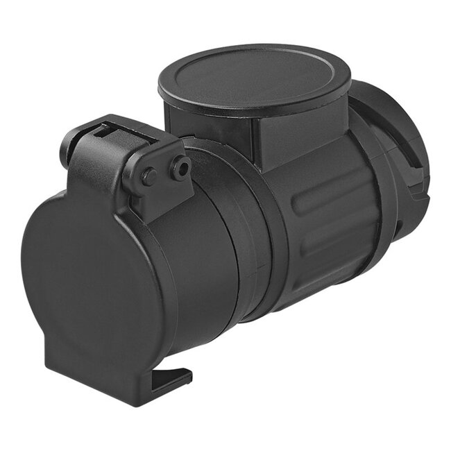 ProPlus Verloopstekker - 13 naar 7 polig - 12V - 10 cm - zwart