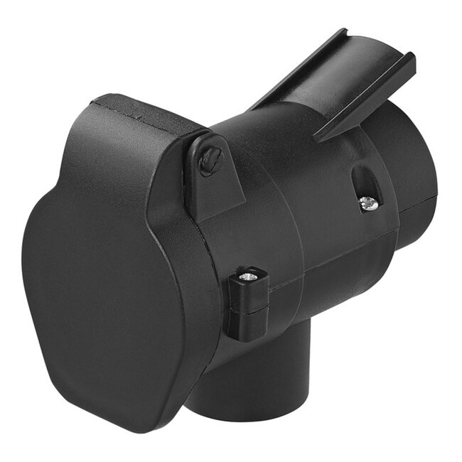 ProPlus Verloopstekker - 13 naar 7 polig - constante plus - 12 volt - zwart