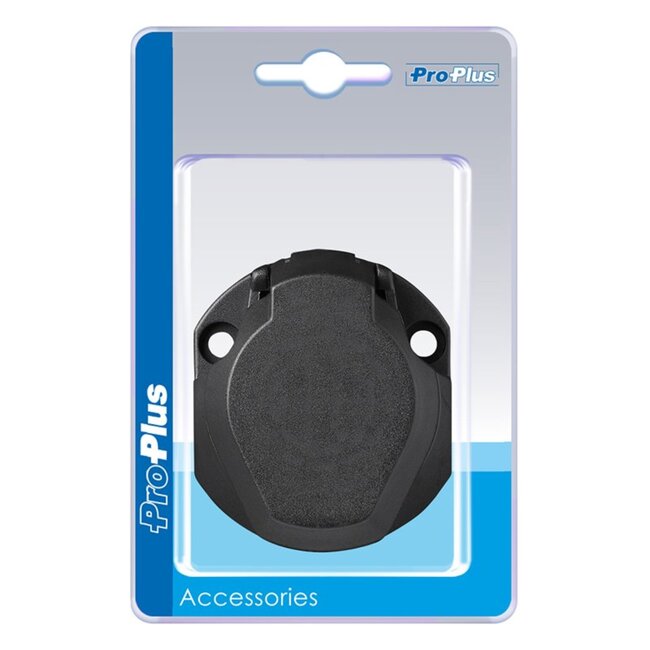 ProPlus Stekkerdoos - 7 + 1 polig - met mistlichtschakelaar - PVC - zwart