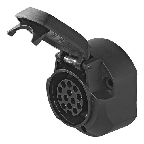 Pro Plus Stekkerdoos - 13 Polig - PVC - Type Jaeger - Zwart Pro Plus Stekkerdoos - 13 Polig - PVC - Type Jaeger - Zwart