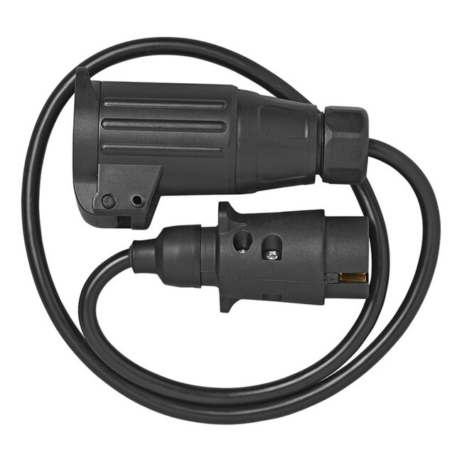 ProPlus Verloopkabel - 7-polig naar 13-polig - 80 cm - Duurzaam en eenvoudig te gebruiken