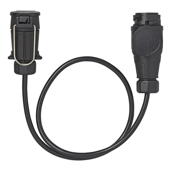 ProPlus Verloopkabel - 13-polige stekker naar 7-polige contrastekker - 80 cm - Auto en aanhanger