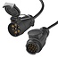 ProPlus Verloopkabel - 13-polig naar 7-polig - 80 cm - zwart - kunststof