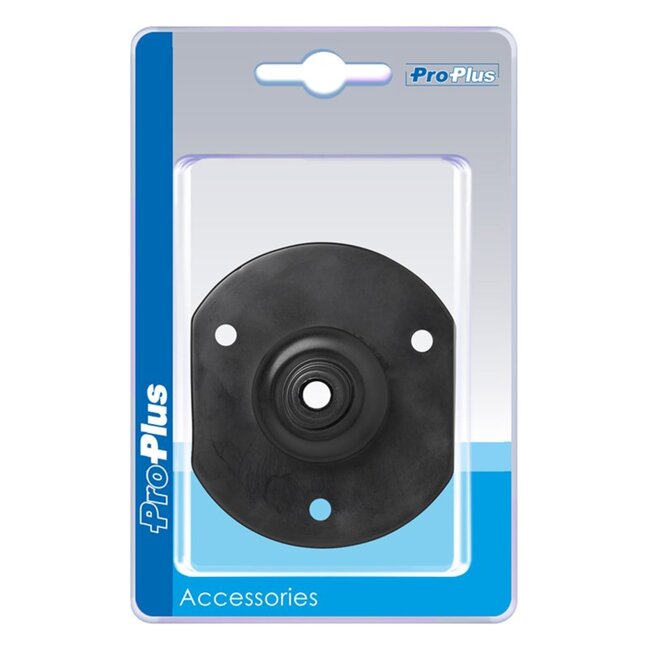 ProPlus Afdichtingsrubber voor stekkerdoos - 6 x 7 x 2 cm - zwart - blisterverpakking