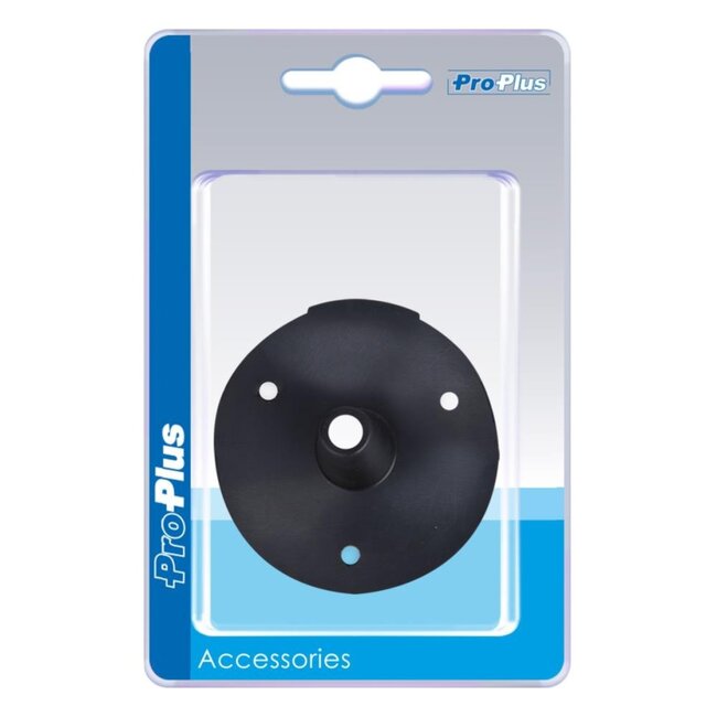 ProPlus Ronde afdichtingsrubber voor stekkerdoos - Ø 74 mm - zwart - blisterverpakking