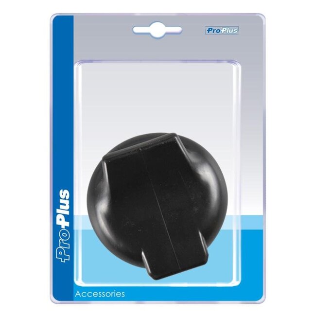ProPlus Universele hoes voor stekkerdoos - Beschermt tegen vuil en vocht - Zwart - Ø 79 x 68 mm
