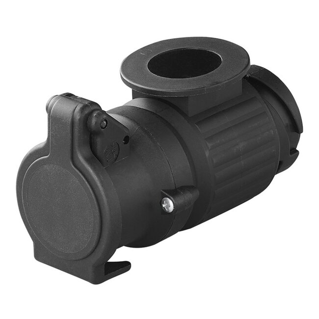 ProPlus Verloopstekker - 13-polig Jaeger naar Multicon-West - zwart - kunststof - 10x4.5x6 cm