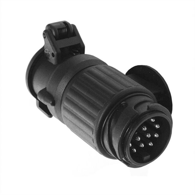 ProPlus Verloopstekker - 13-polig - Jäger naar Multicon West - lang - blister verpakking