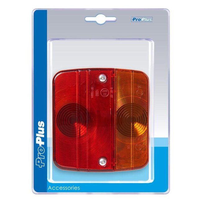 ProPlus Achterlicht aanhangwagen - 4 functies - 98 x 104 mm - links en rechts te gebruiken