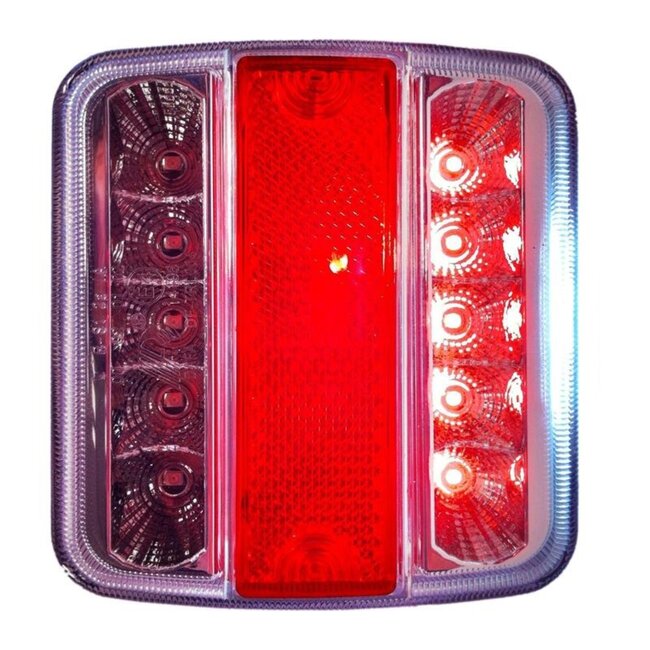 ProPlus Multifunctioneel achterlicht - 4 functies - 14 LED - 98 x 105 mm - IP67
