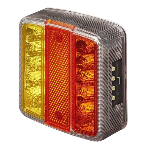 Pro Plus Achterlicht Aanhangwagen - Caravan - 4 Functies - 98 x 105 mm - 14-LED - Budget Pro Plus Achterlicht Aanhangwagen - Caravan - 4 Functies - 98 x 105 mm - 14-LED - Budget