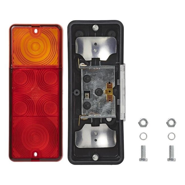 ProPlus Achterlicht aanhangwagen/caravan - 4 functies - 210 x 83 mm - E9-gekeurd