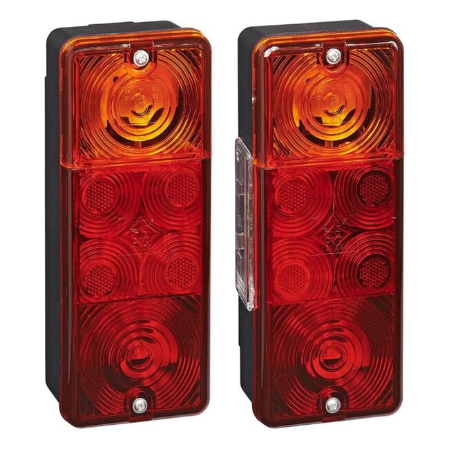 ProPlus Achterlicht aanhangwagen/caravan - 4 functies - 210 x 83 mm - E9-gekeurd