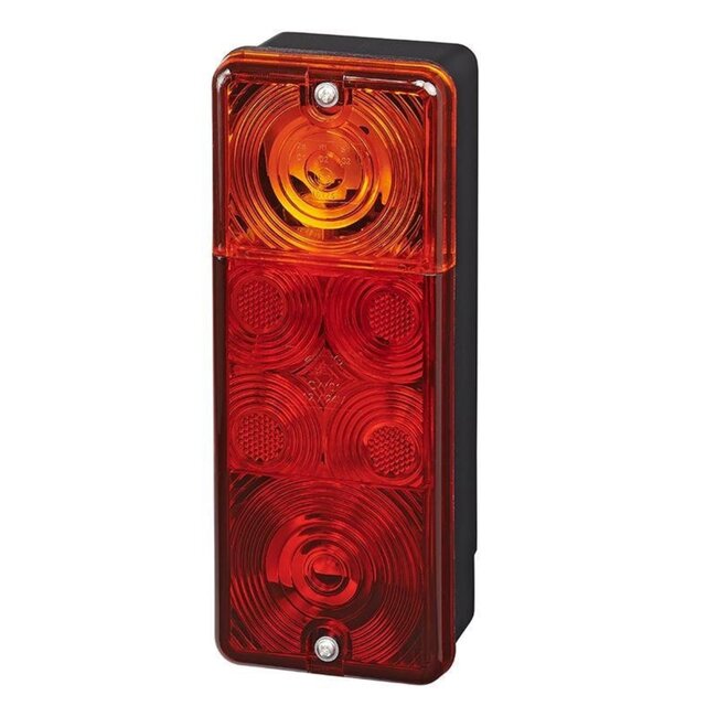 ProPlus Achterlicht aanhangwagen/caravan - 3 functies - 210 x 83 mm - rood - E9 gekeurd