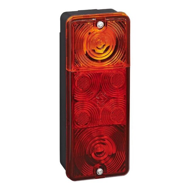 ProPlus Achterlicht aanhangwagen/caravan - 3 functies - 210 x 83 mm - rood - E9 gekeurd