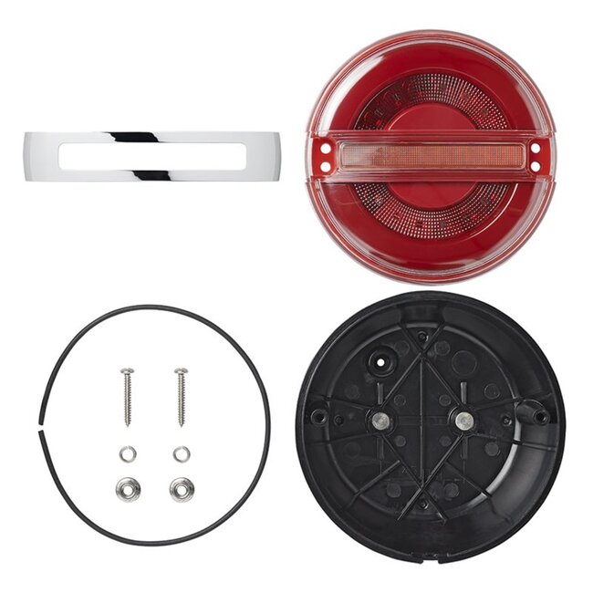 ProPlus Achterlicht aanhangwagen - 3 functies - dynamisch knipperlicht - 140 mm - LED