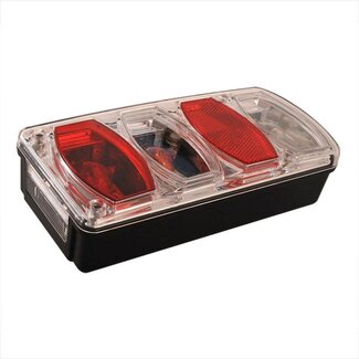 ProPlus Achterlicht aanhangwagen - 6 functies - 222 x 100 mm - Rechts ProPlus Achterlicht aanhangwagen - 6 functies - 222 x 100 mm - Rechts