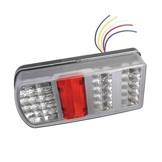 ProPlus Achterlicht aanhangwagen - 5 functies - 43-LED - 225 x 105 mm - links ProPlus Achterlicht aanhangwagen - 5 functies - 43-LED - 225 x 105 mm - links
