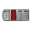 ProPlus Achterlicht aanhangwagen/caravan - 5 functies - 43-LED - links - 225 x 105 mm