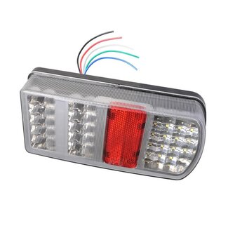 ProPlus Achterlicht aanhangwagen/caravan - 5 functies - 43-LED - 225 x 105 mm - rechts