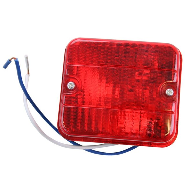 ProPlus Mistachterlicht - Rood - E9-gekeurd - Inclusief gloeilamp - 75 x 85 mm