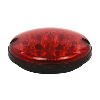 Pro Plus Mistachterlicht - 12 Volt & 24 Volt - LED - Ø 95 mm - Rood