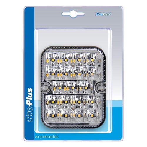 Pro+ Achteruitrijlicht 100 x 81 mm. - 19-Led - Wit Pro+ Achteruitrijlicht 100 x 81 mm. - 19-Led - Wit