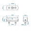 ProPlus Kentekenverlichting - Kunststof - 85 x 35 mm - E3 gekeurd - 12V