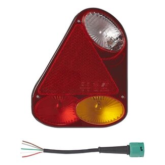 ProPlus Achterlicht aanhangwagen - 5 functies - 218 x 174 mm - rechts - incl. adapterkabel