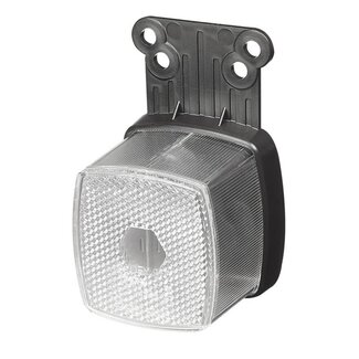 ProPlus Markeringslamp - Zijlamp - Contourverlichting - Reflector - Wit - 65 x 60 mm - op houder