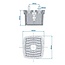 ProPlus Zijlamp - Contourverlichting - Wit - 65 x 60 mm - ECE goedgekeurd - 12/24V