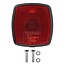 ProPlus Zijlamp - Rood - Contourverlichting - 60 x 65 mm - Kunststof - ECE goedgekeurd - 12/24V