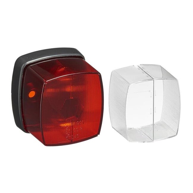 ProPlus Zijlamp - Rood - Contourverlichting - 60 x 65 mm - Kunststof - ECE goedgekeurd - 12/24V