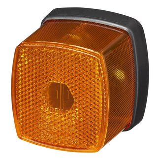 ProPlus Zijmarkeringslamp - oranje - 66 x 62 mm - E-gekeurd - 12V/24V