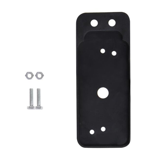 ProPlus Houder voor breedtelicht - rubber - zwart - 11,5 x 4,5 cm - inclusief bevestigingsmateriaal