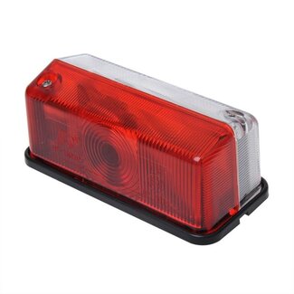 ProPlus Breedtelicht - Rood en Wit - 92 x 42 mm - 12V - Inclusief gloeilampje