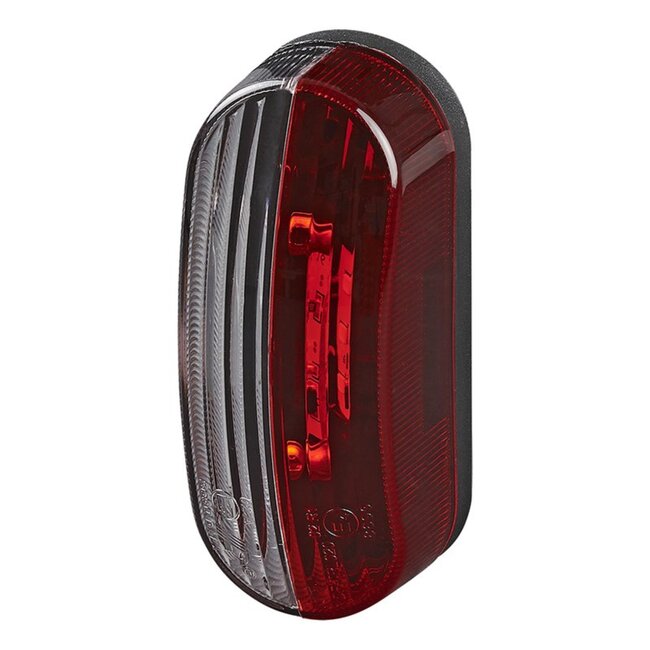 ProPlus Breedtelicht LED - Rood/Wit - Flexibele flap - 98 x 42 mm - Links