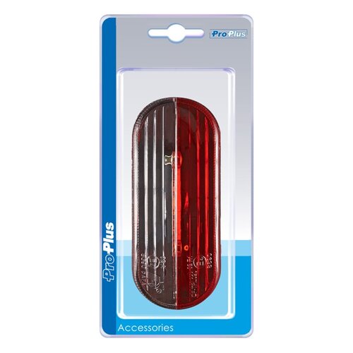 Pro Plus Breedtelicht LED rood/wit in blister Pro Plus Breedtelicht LED rood/wit in blister