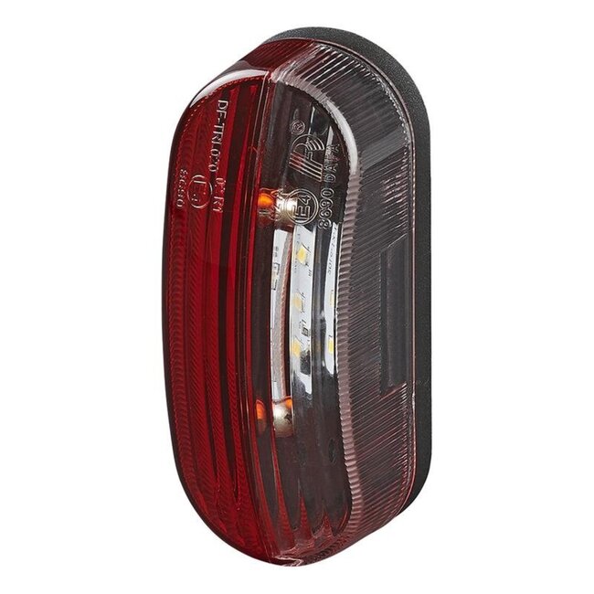 ProPlus Breedtelicht - LED - Rood/Wit - Rechts - 98 x 42 mm - 12V