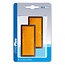 Pro Plus Reflector Zelfklevend - 85 x 39 mm - Oranje - 2 stuks