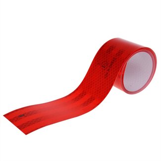 ProPlus Reflecterende tape - prisma technologie - 50 mm x 2 meter - rood