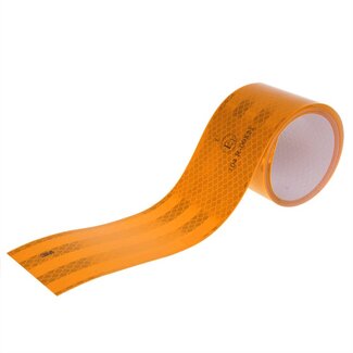 ProPlus Reflecterende tape - prisma technologie - 50 mm x 2 meter - oranje