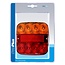 Pro Plus Achterlicht Aanhangwagen - Caravan 12 Volt - 5 Functies - 107 x 107 mm - 8-LED - blister