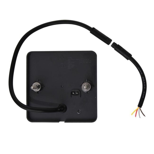 ProPlus Achterlicht aanhangwagen/caravan - LED - 4 functies - waterdicht - 12V & 24V - 100x100 mm