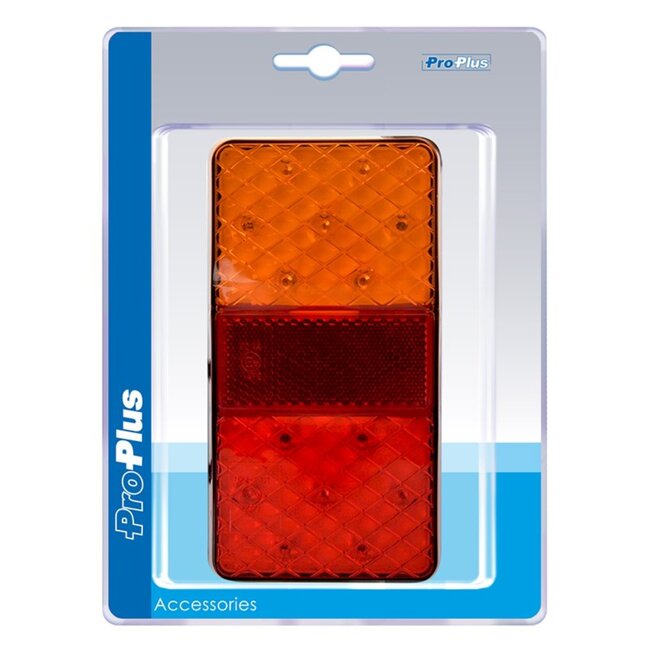 ProPlus Achterlicht aanhangwagen - 4 functies - LED - 12V & 24V - waterdicht - 80 x 150 mm